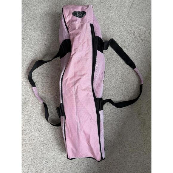 Under Armour Softball Bat Bag. Pink & Black. Model# RN 104409. Size is 3x1 Feet - Picture 5 of 9